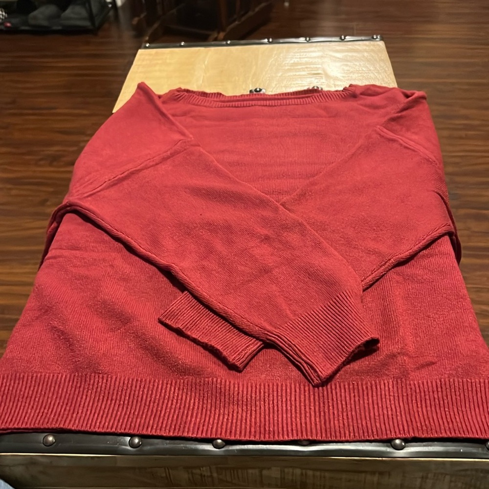 Super soft wine color women’s sweater 3XL/18